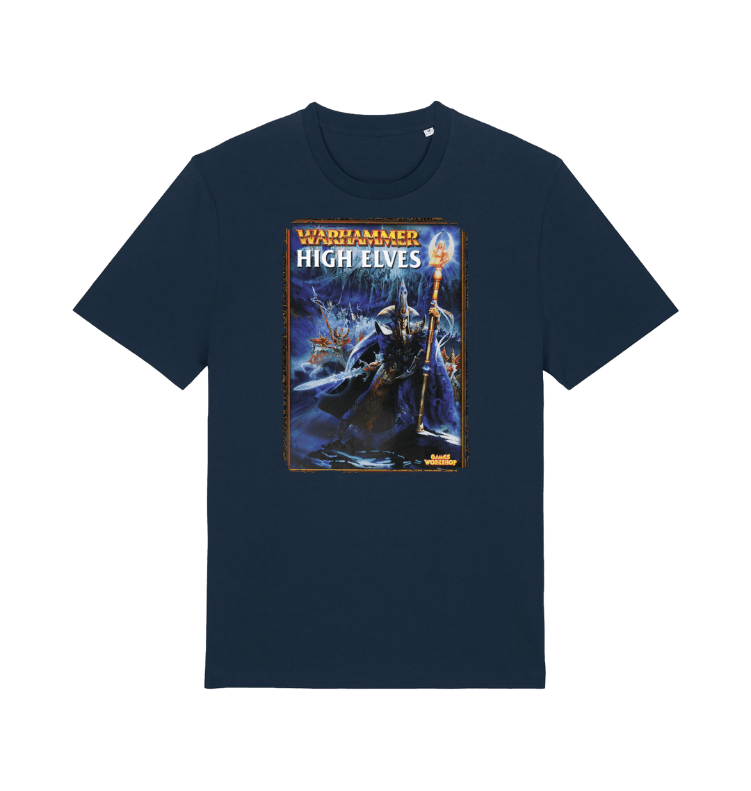 French Navy Printed T-shirt Front